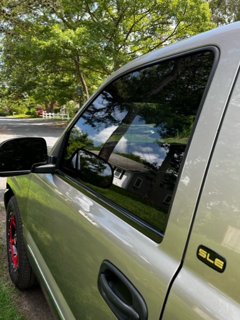 Truck with Tinted Windows